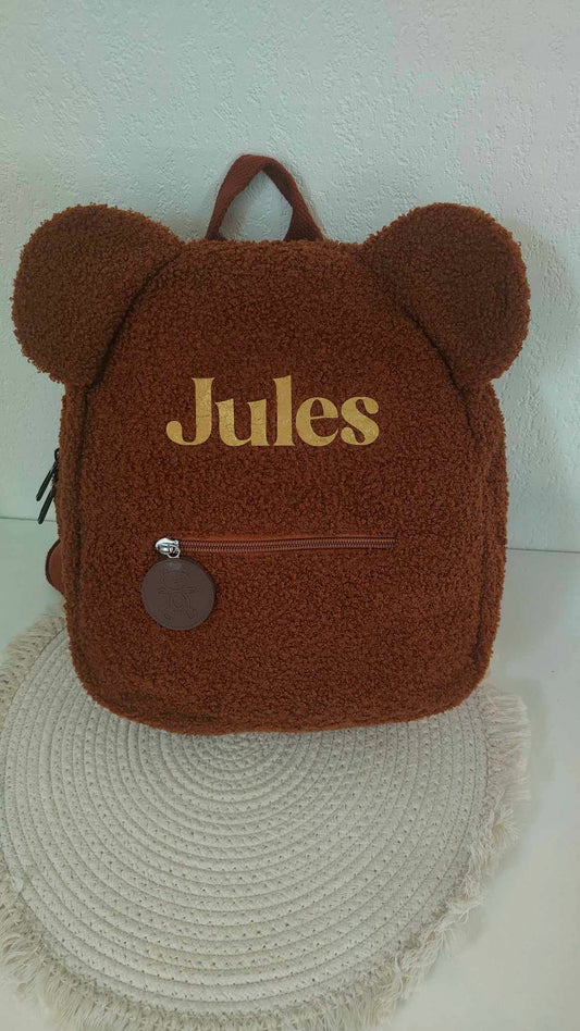 SAC à DOS ENFANTS "OURS" Plusieurs coloris